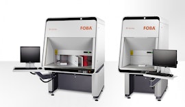 Automatisierte 2-Stationen-Drehtischmaschine für mehr Durchsatz bei der Laserbe