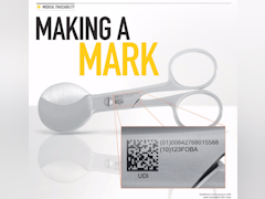 Making a Mark  - Advantages of lasermarking on medical equipment and implants