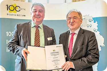 Wibu-Systems unter den “100 Orte für Industrie 4.0 in Baden-Württemberg”