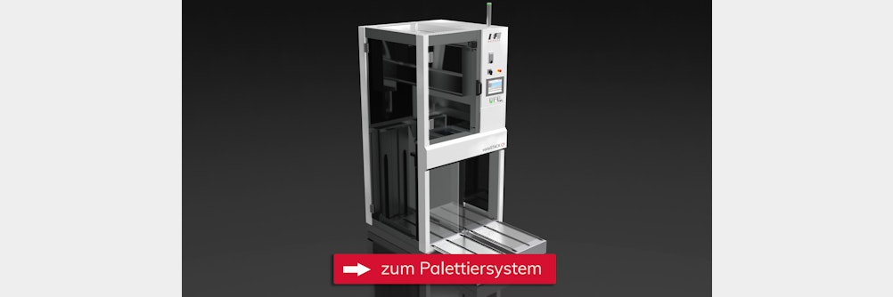 Palettiersystem für Reinräume