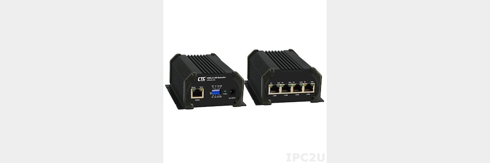 VDTU2A-404: Reichweitenerhöhung mit High-Speed Ethernet Extender