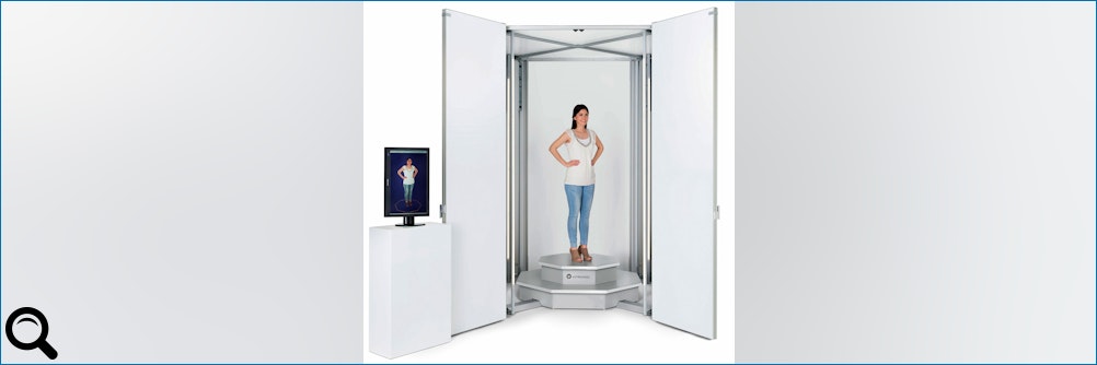 Klick zum vergrößern: 3D Bodyscanning für den Fashion Prozess 3D Bodyscanning für den Fashion Prozess