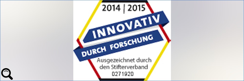 Klick zum vergrößern: PAV erhält Gütesiegel Innovativ durch Forschung PAV erhält Gütesiegel Innovativ durch Forschung