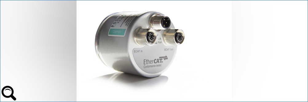 Klick zum vergrößern: Magnetic Encoders with Ethernet Interfaces Magnetic Encoders with Ethernet Interfaces