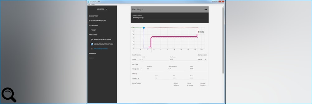 Klick zum vergrößern: Software For Generating Optics Manufcaturing Jobs | ILCAM Software For Generating Optics Manufcaturing Jobs | ILCAM