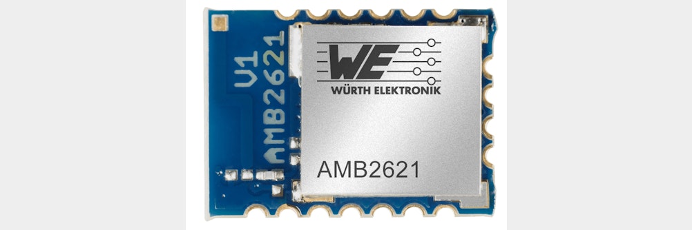 Neue Firmware für Bluetooth-Low Energy-Modul AMB2621-TR von Würth Elektronik eiSos