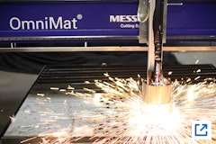 Brennschneidmaschine OmniMat® von Messer Cutting Systems
