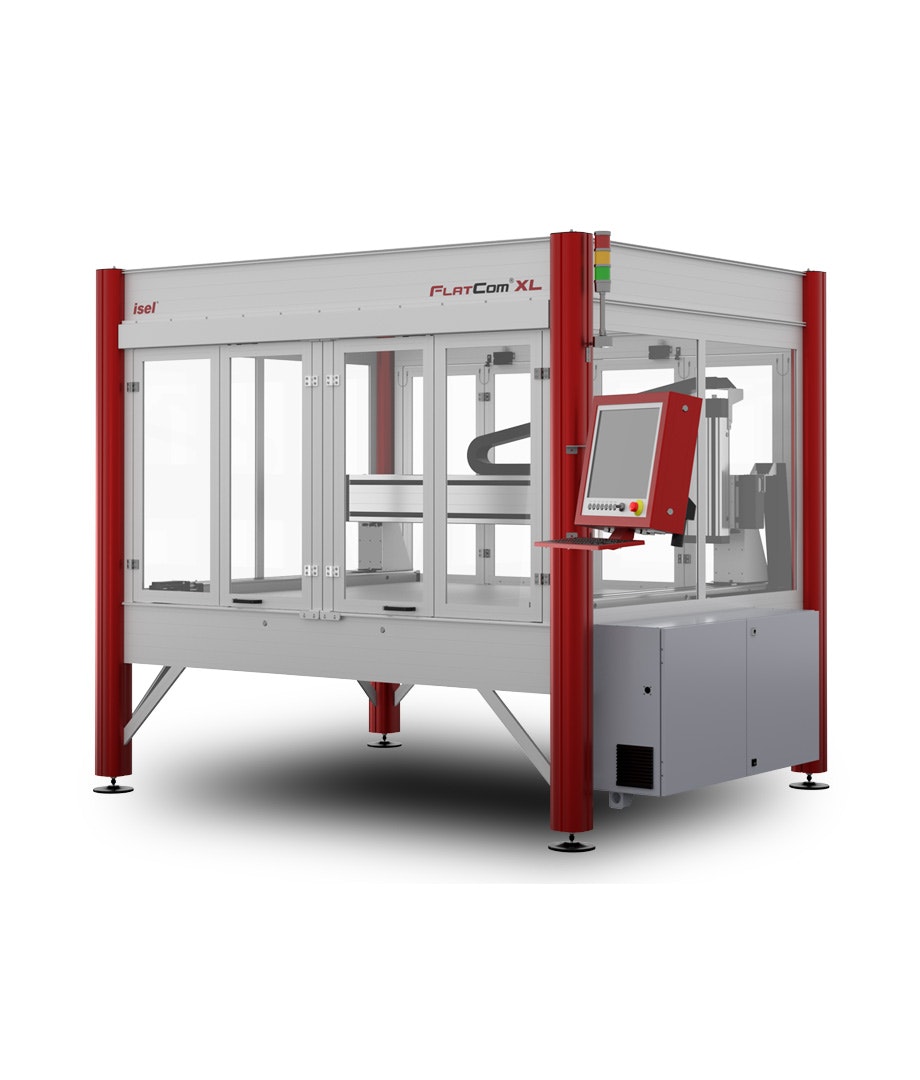 CNC Fräsmaschine FlatCom - Serie XL - für schwere, spanende Bearbeitung