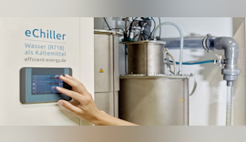 Smartes Konzept, smart gesteuert: Der „eChiller“ ersetzt Chemie durch reines Wasser