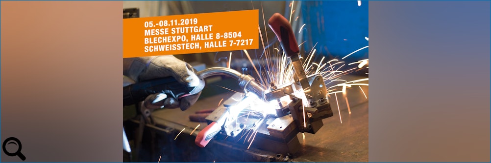 Klick zum vergrößern: AMF auf der Messe Blechexpo und Schweisstec, 05.-08.11.2019 in Stuttgart AMF auf der Messe Blechexpo und Schweisstec, 05.-08.11.2019 in Stuttgart