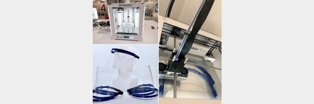 Welte spendet Gesichtsschutzmasken aus dem 3-D Drucker