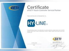 HY-LINE: EETI Touch Controller Service Partner