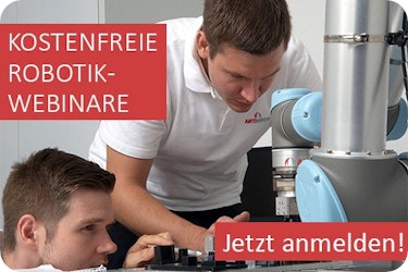 KOSTENFREIE WEBINAR-REIHE „AUTOMATISIEREN MIT ROBOTERN”