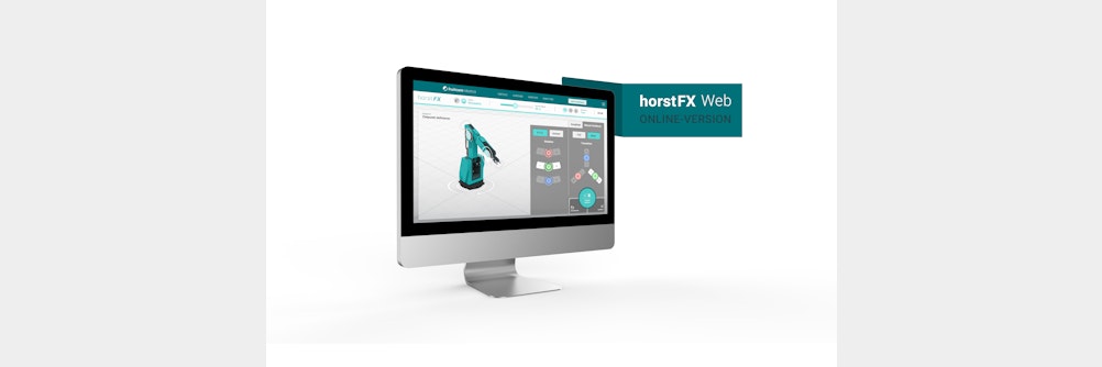 Industrieroboter HORST: Shop und digitales Robotik-Portal horstCOSMOS gehen an den Start.