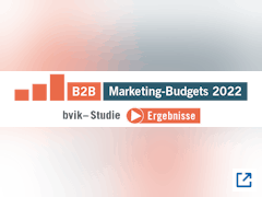 Ergebnisse der Studie „B2B-Marketing-Budgets 2022“