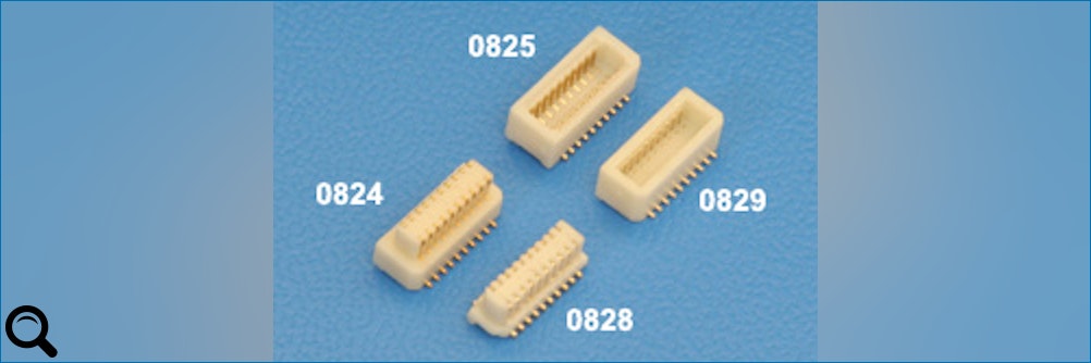 Klick zum vergrößern: Steckverbinder Rastermaß 0,80 mm bis 10,0 mm Steckverbinder Rastermaß 0,80 mm bis 10,0 mm