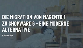 Warum eine Migration von Magento 1 zu Shopware 6 sinnvoll ist und welche Daten Sie am besten migrieren