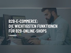 Diese B2B-Funktionen sollten in keinem Online-Shop für Geschäftskunden fehlen