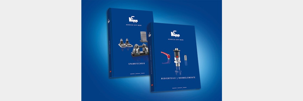 Jetzt erhältlich: Die neuen KIPP Kataloge „SPANNTECHNIK“ und „BEDIENTEILE | NORMELEMENTE“