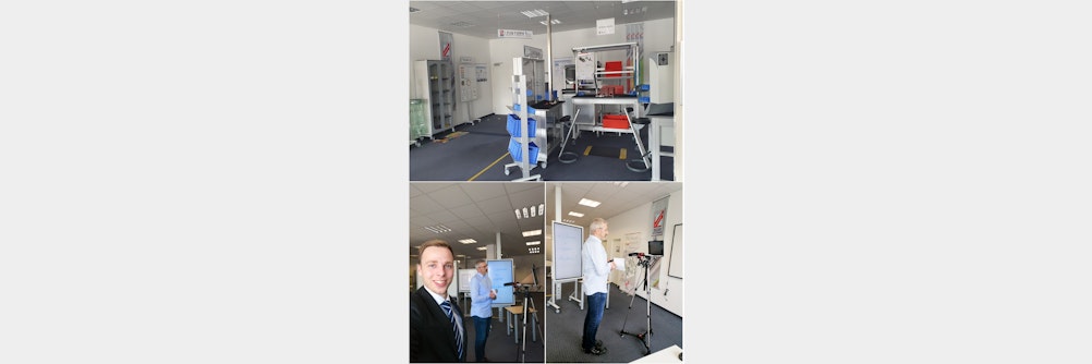 Virtuell, aber dennoch feierlich öffnete die Akademie für moderne Produktion der Welte-Asopos-Akademie am 29.04.2021 ihre Türen #ulm #neuulm