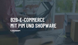 B2B-E-Commerce mit PIM und Shopware-Shop