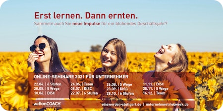 Erst #lernen. Dann #ernten.