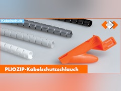 PLIOZIP-Kabelschutzschlauch: schnelle und innovative Installation