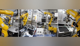 Robotive #Spritzgussautomation in 🖐 fünffacher Ausführung
