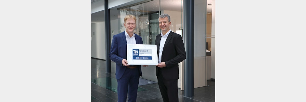 Bestnoten von den Kunden: KIPP erhält neue TÜV Service Zertifizierung