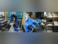 Automatisierung einer 🔄 Drehmaschine mit Industrieroboter