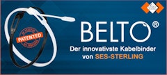 BELTO®, der innovativste Kabelbinder von SES-STERLING