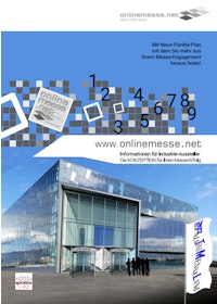 Broschüre zum virtuellen KMU-Online-Messeland + 12 gute Argumente
