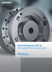 Getriebekopfserie RH-N - Kompakte Präzisionsgetriebe