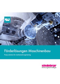 Kreiselpumpen für den Maschinenbau von Schmalenberger