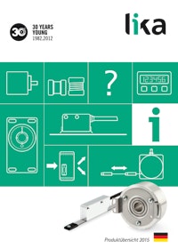 Katalog Produktübersicht 2015 von Lika Electronic