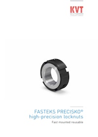 FASTEKS PRECISKO® high-precision locknuts
