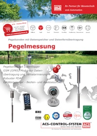 ACS-CONTROL-SYSTEM GmbH Pegelmesstechnik