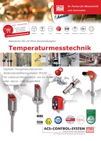 ACS-CONTROL-SYSTEM GmbH Temperaturmesstechnik