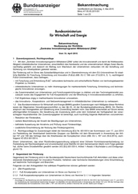 Neue ZIM Richtlinie gültig ab Mai 2015