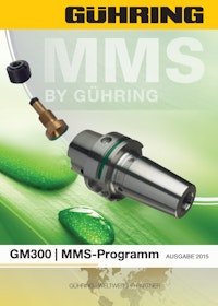 MMS-Technologie - Minimalmengenschmierung