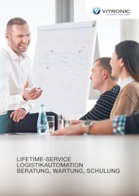 Lifetime-Service Logistikautomation - Beratung, Wartung, Schulung