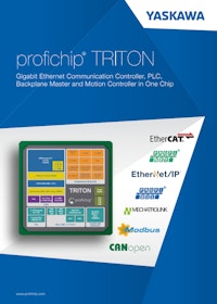 profichip® TRITON - Backplane Master und Motion Controller in einem Chip
