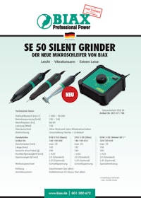 BIAX - SE 50 Silent Grinder - Elektroschleifer (DE)