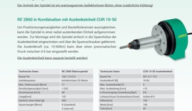 BAX - RE 2860 - Elektrospindel für Roboter / CNC-Anlagen  (DE)