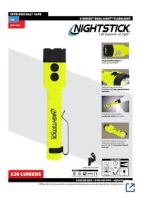 XPP-5414GX Nightstick LED-Sicherheitslampe | 120 Lumen | Dual light