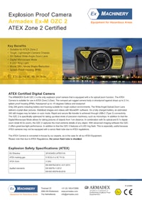 ATEX-Digitalkamera – ARMADEX Ex-M OZC 2
