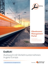Das #Obsoleszenz Management #Portal der #Bahnbetreieber