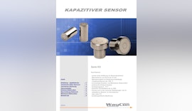 Datenblatt Kapazitive Sensoren