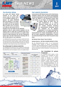 KMT Newsletter - Hochdruckpumpen zum Wasserstrahlschneiden: Antriebskonzepte im Vergleich