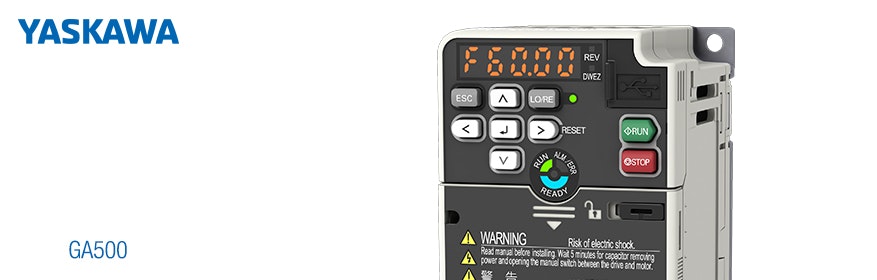 GA500-Serie - Kompakte Frequenzumrichter für industrielle Anwendungen